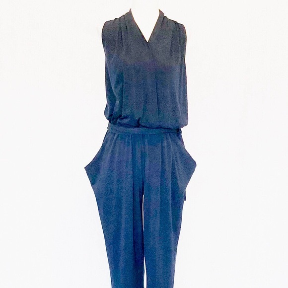 MICHAEL Michael Kors Sleeveless Slim Leg Jumpsuit - Picture 2 of 8